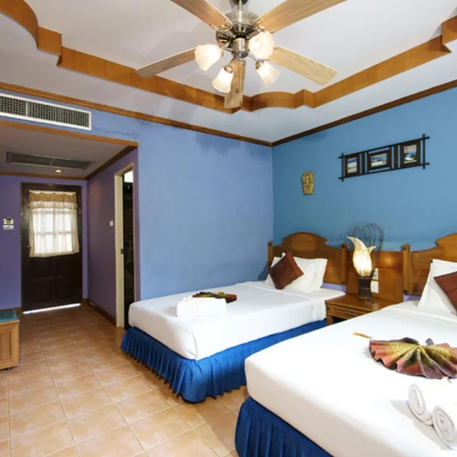 غرفة بسرير مزدوج أو سريرين منفصلين، SALAD BEACH RESORT 3/4