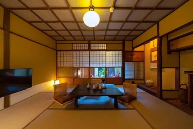 جناح بإطلالة على الحديقة، The Machiya Kamiumeya 1/1