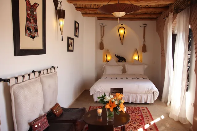 غرفة فاخرة بسرير كوين، Riad Clementine 1/1