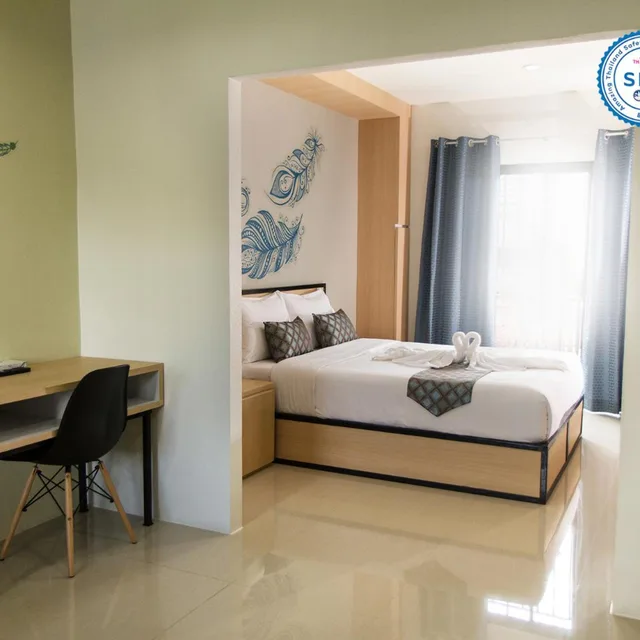 Deluxe, Studio, Double Bed, Sirimunta Hotel Chiang Rai Suite & Residence 6/10