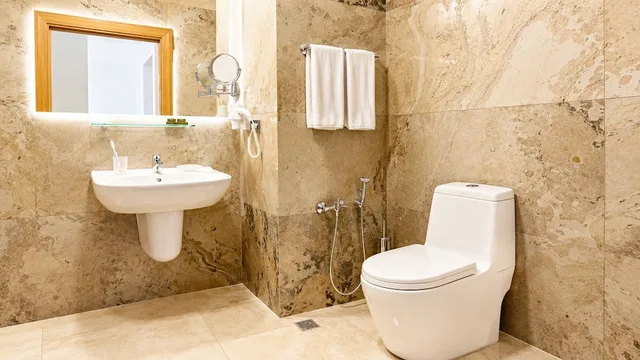 غرفة قياسية بسريرين منفصلين، Shirvanshah Hotel 8/10