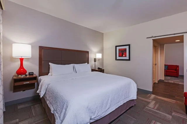 جناح بسرير كينج مع أريكة، Hampton Inn and Suites Claremore Ok 1/6