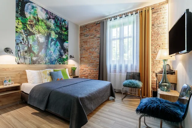غرفة بسرير مزدوج، Art And Garden Residence 2/9