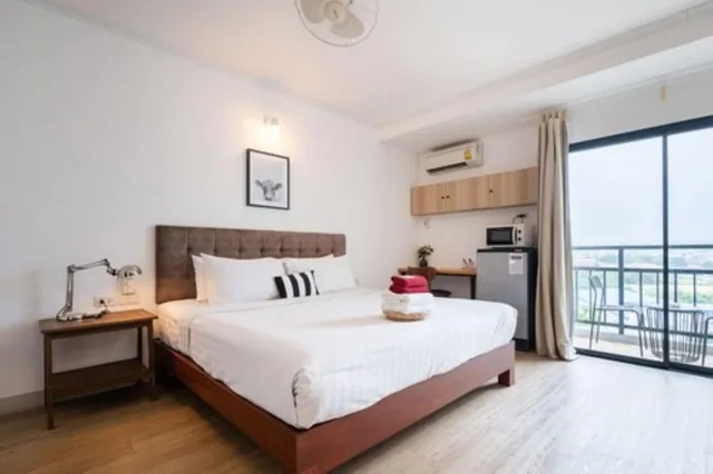 غرفة سوبيريور بسرير كينج بإطلالة على المدينة، The Corner Lodge 6/10