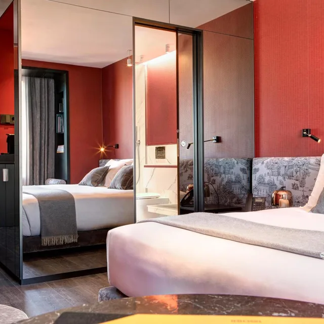غرفة تنفيذية بسرير مزدوج أو سريرين منفصلين، The Pavilions Madrid 7/10