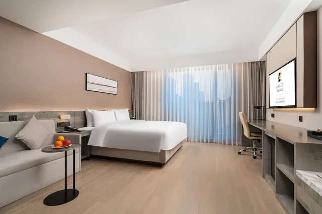 غرفة بسرير كينج مع أريكة، Huidong Business Hotel 3/4