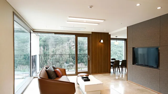 جناح في طابق منخفض، Pine Forest Jeongseon Alpine Resort 1/1