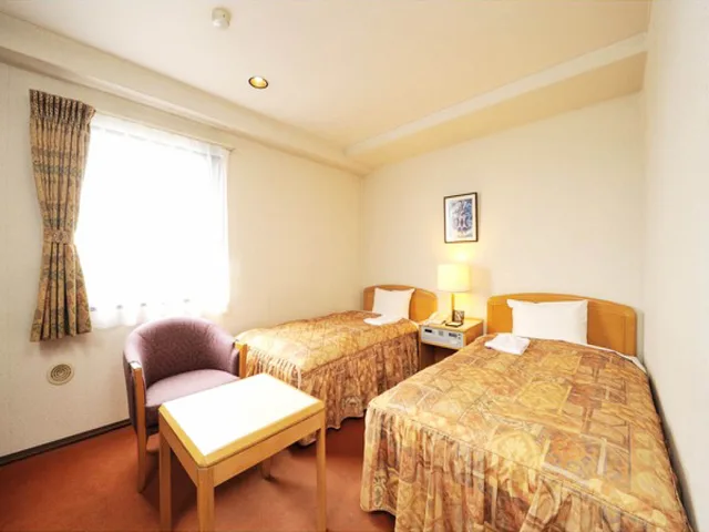 غرفة اقتصادية بسريرين منفصلين للمدخنين، Hotel Royal Garden Kisarazu 1/2