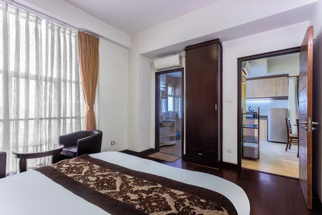 شقة بسرير كوين بحوض استحمام، Suite Homes 4/9