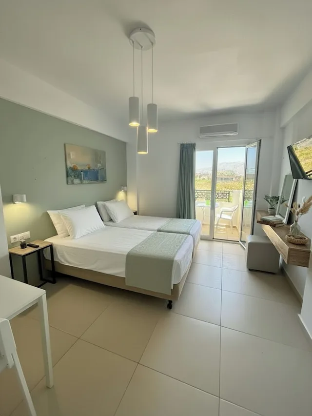 غرفة ديلوكس بسريرين منفصلين، Kostas Apartments 6/10