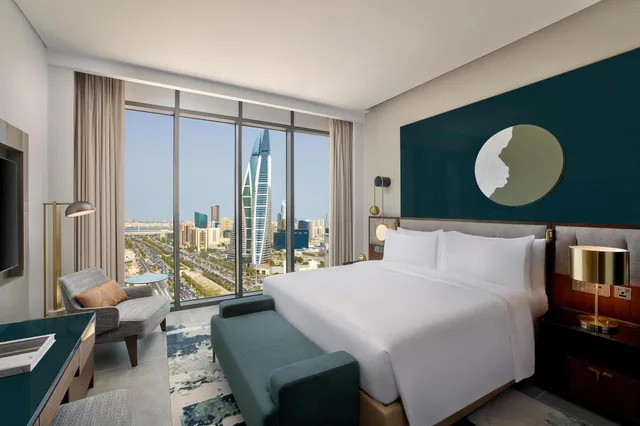 جناح بريميير بإطلالة على البحر بغرفتي نوم، Conrad Bahrain Financial Harbour 2/4