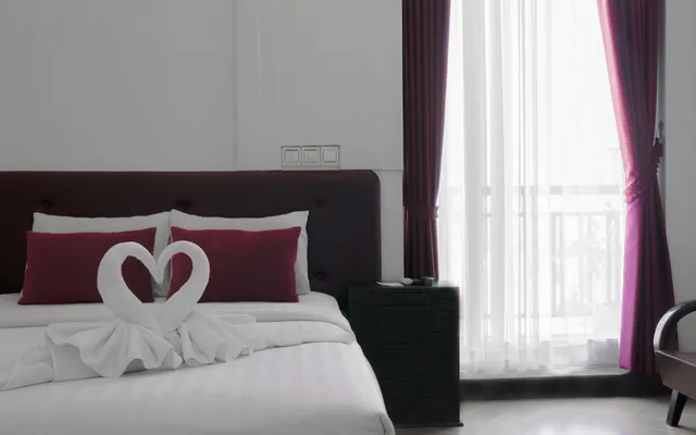 غرفة ديلوكس بسرير كوين، KING GRAND BOUTIQUE HOTEL 7/10