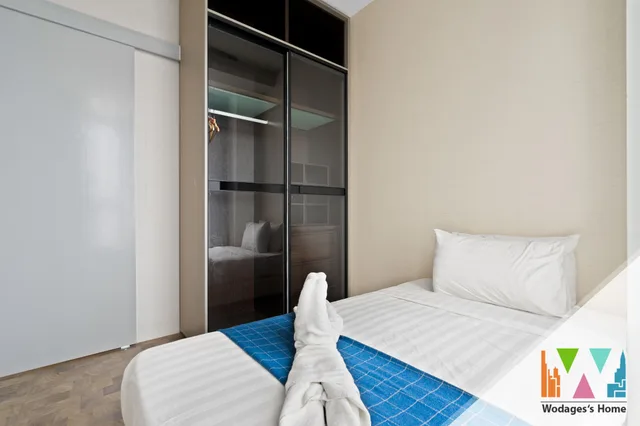 2 Bedrooms, Apartment, 1 King and 1 Single Beds, Kuala Lumpur City Center View، Expressionz KLCC by Wodages 1/10