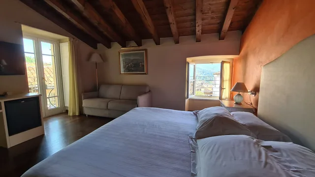 غرفة ديلوكس بسرير كينج، Hotel Piazza Vecchia 4/7