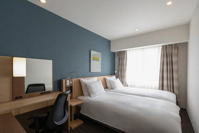 غرفة بسريرين منفصلين بإطلالة على المدينة، Ana Crowne Plaza Hotel Hiroshima 3/5