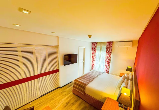 غرفة ديلوكس بسرير مزدوج، Ferraretto Guaruja Hotel And Spa 6/9
