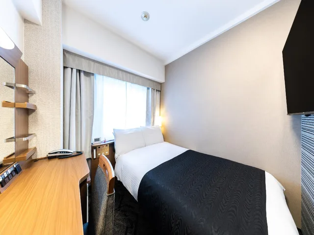 غرفة بسرير نصف مزدوج، APA Hotel Tennouji-Ekimae 10/11