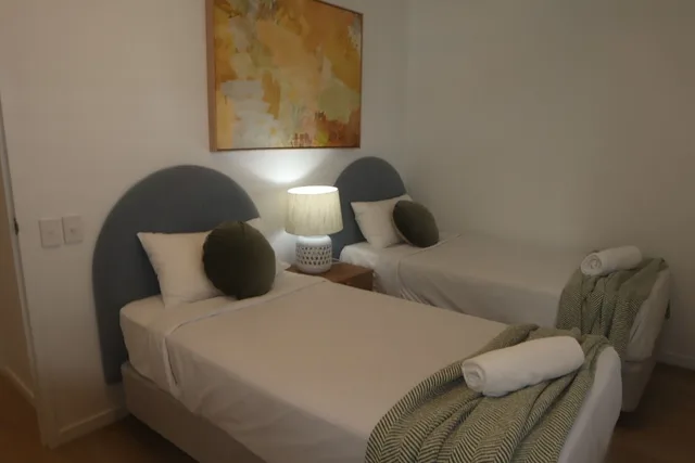 شقة بسرير كوين وسريرين منفصلين بغرفتي نوم، Coolum Beach Resort 5/7