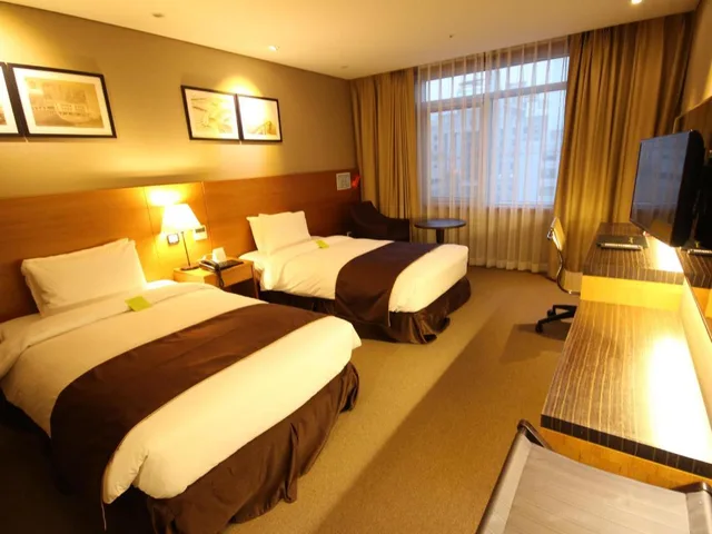غرفة سوبيريور بسريرين منفصلين، The Rest Aank Hotel Incheon Guwol 5/9