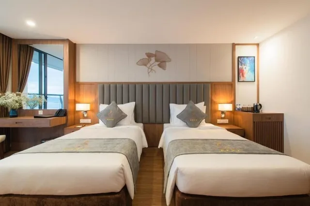 غرفة تنفيذية بإطلالة على البحيرة بغرفة نوم واحدة مفردة بسريرين منفصلين، Luang Prabang Oasis Villa Namnuea 1/4