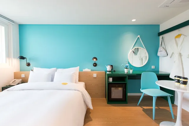 غرفة قياسية بسرير مزدوج، Hotel Yeogiuhtte Gyeongpo 2/3