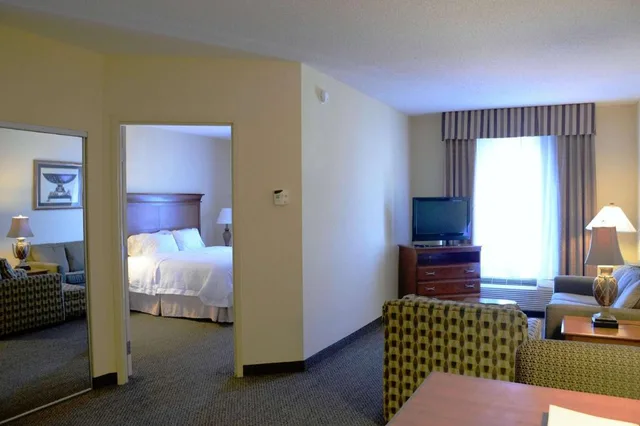 جناح بسرير كينج بغرفة نوم واحدة مع أريكة، Hampton Inn And Suites Birmingham Hoover Galleria 2/2