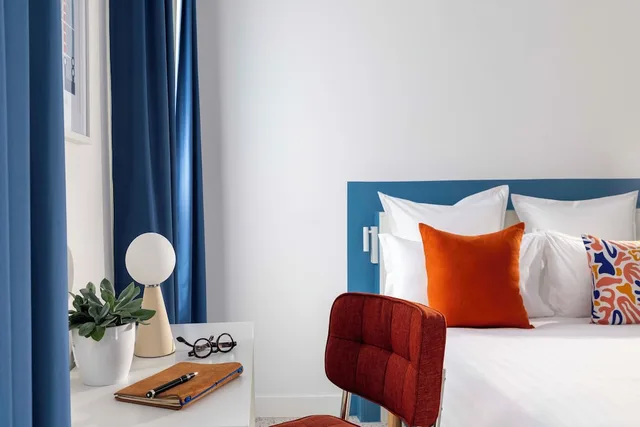 غرفة كلاسيكية بسرير كوين، HOTEL SAINT SEBASTIEN 6/10