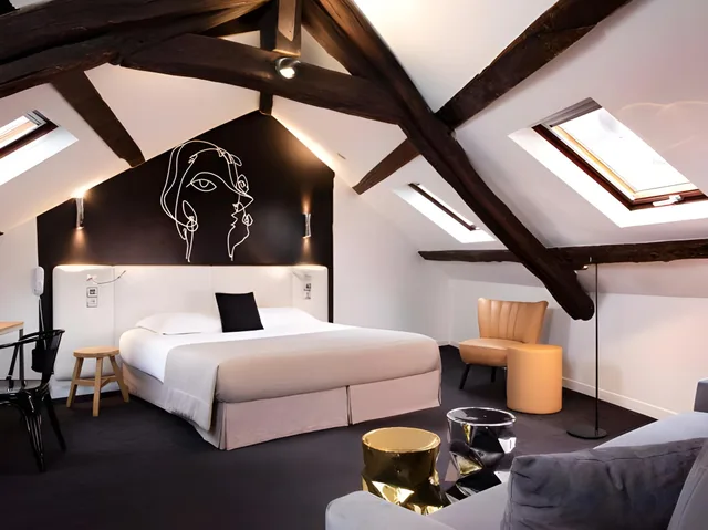 غرفة عائلية، Hotel Montparnasse Saint Germain 1/1