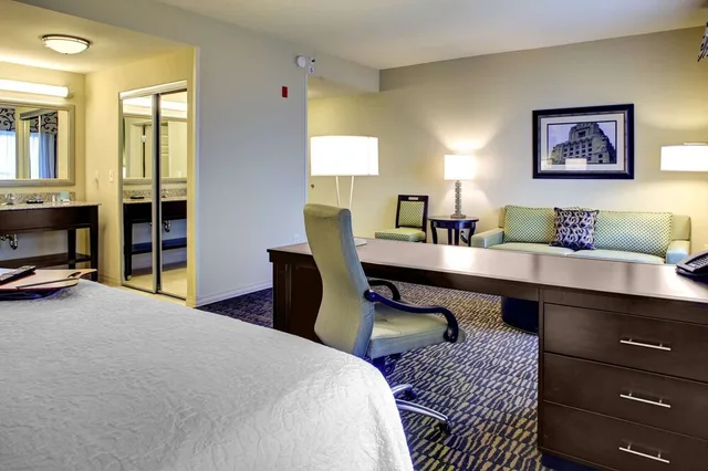 جناح استوديو بسرير كينج مع أريكة، Hampton Inn And Suites Baton Rouge Downtown 8/10