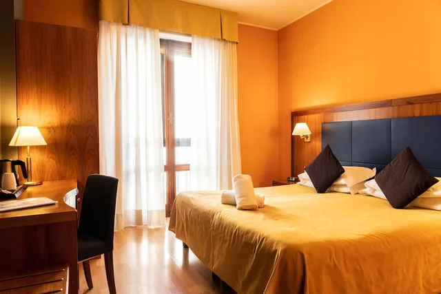 غرفة بسرير مزدوج أو سريرين منفصلين، Hotel Berlino 1/7