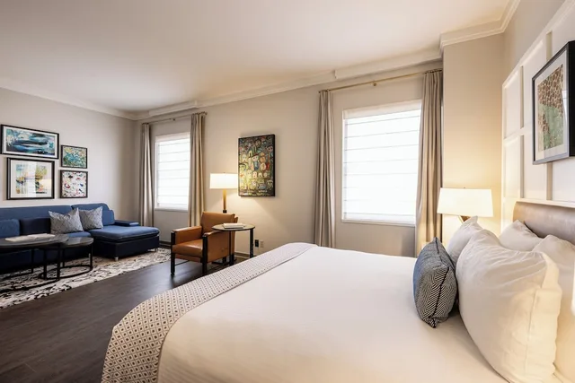 جناح استوديو بسرير كينج مع أريكة، The Heathman Hotel 1/4