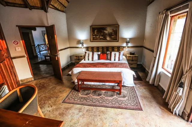 جناح فاخر بسريرين منفصلين، Grand Kruger Lodge And Spa 3/5