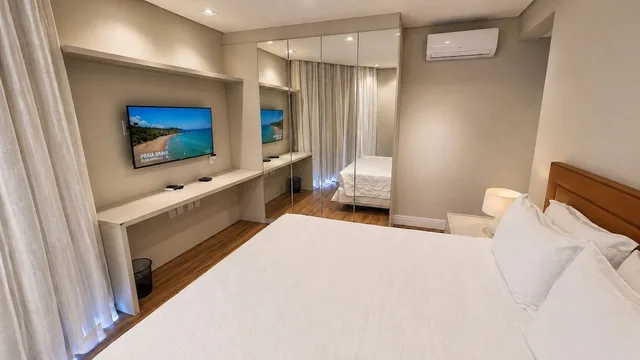 شقة بريميوم بغرفتي نوم، Hotel Praia Brava 3/5