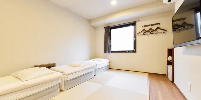 غرفة قياسية ثلاثية بفرشتي فوتون، Hotel Meldia Osaka Higobashi 3/10