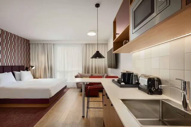استوديو بسريرين منفصلين، Hyatt House Paris Charles de Gaulle Airport 1/4