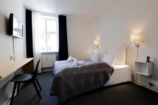 غرفة اقتصادية بسرير مزدوج أو سريرين منفصلين، Hotel Bethel 8/10