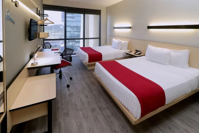 غرفة بسريرين مزدوجين، City Express Plus by Marriott Monterrey Galerias 5/9