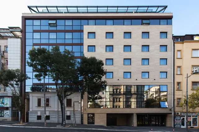 غرفة بسرير مزدوج أو سريرين منفصلين، Central Point Hotel Belgrade 1/1