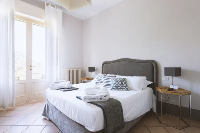 غرفة بانورامية بسرير كوين، Villa Borgovecchio B&B 2/4