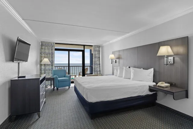 Room, King Bed, Ocean Front، Grande Shores Ocean Resort 2/9