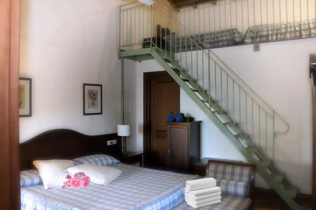 Room, Quadruple, Double and Twin Beds, Agriturismo Le Case Del Merlo 1/3