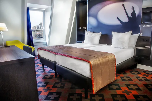 غرفة ديلوكس بسريرين منفصلين، The Manor Amsterdam 4/8