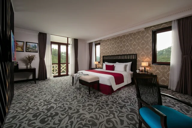 جناح ملكي بإطلالة على الجبل، Swiss-Belresort Tuyen Lam Dalat 4/10
