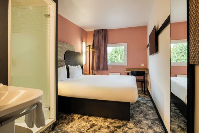 غرفة قياسية بسرير مزدوج، B&B Hotel Liege Rocourt 9/10