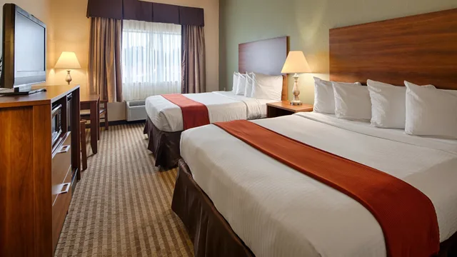 غرفة قياسية بسريرين كوين، Best Western Of Wise 3/7