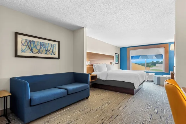جناح بسرير كينج مع أريكة لذوي الإعاقة، Holiday Inn Express Hotel And Suites Vandalia 1/6