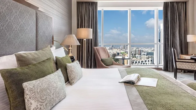 غرفة ديلوكس بسريرين منفصلين، Dusit Thani Abu Dhabi 8/10