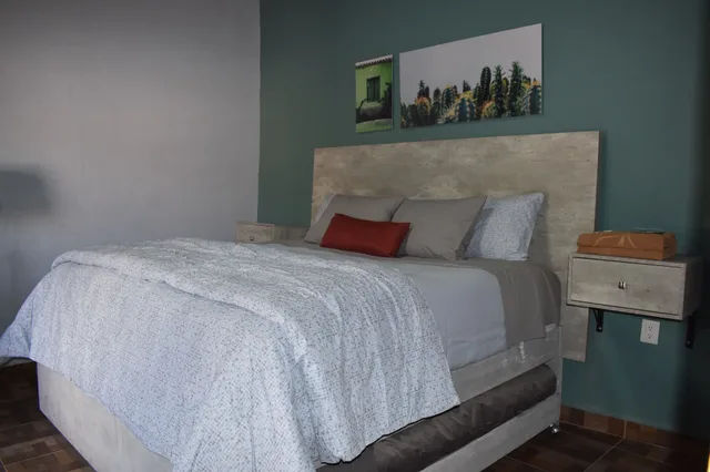 غرفة عائلية بسرير كينج وأسرّة بطابقين، Hotel Corazon Mexicano 1/1