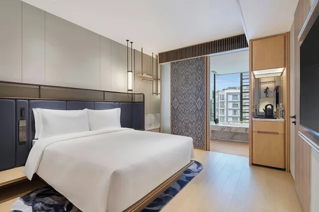 غرفة قياسية بسرير كوين، Varel Singapore, a Tribute Portfolio Hotel 7/10