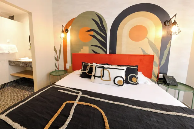Comfort, Queen Bed, City or Country View, Balcony، Le Saint Erasme 6/10